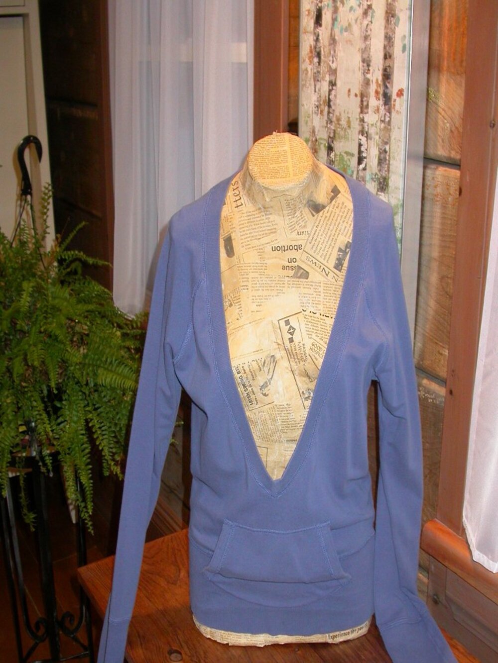 V Neck Sweat Shirt